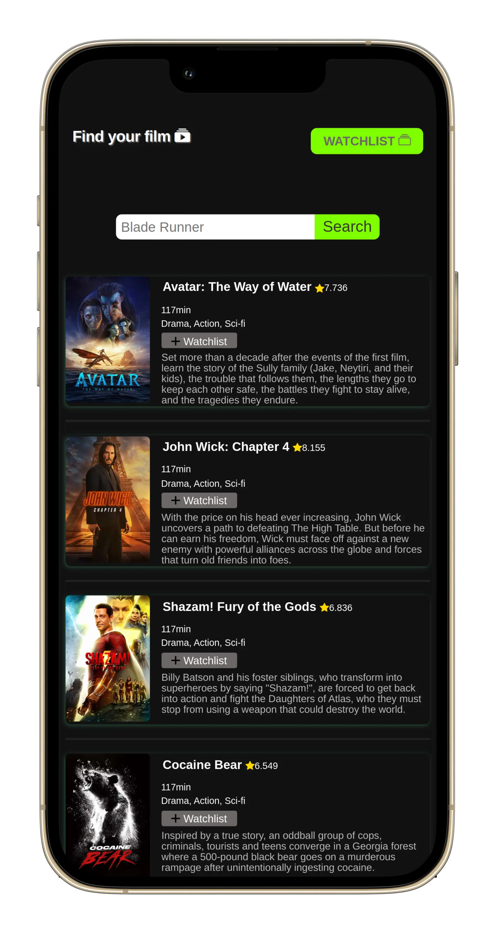 Movie Watchlist WebApp